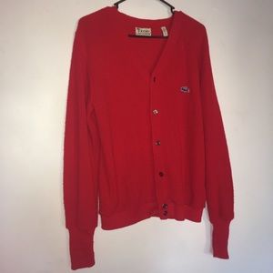 VINTAGE LACOSTE CARDIGAN
